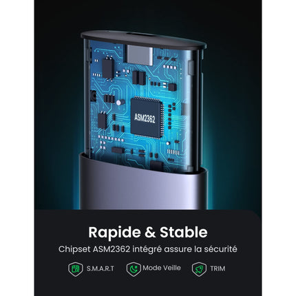 Boitier Disque Dur Ugreen Nvme M2 (10902)