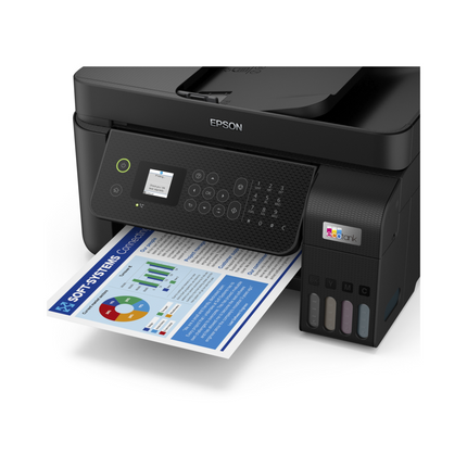 Imprimante Epson EcoTank L5290 multifonction couleur WI-FI avec FAX (C11CJ65405) à réservoir rechargeable