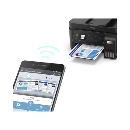 Imprimante Epson EcoTank L5290 multifonction couleur WI-FI avec FAX (C11CJ65405) à réservoir rechargeable