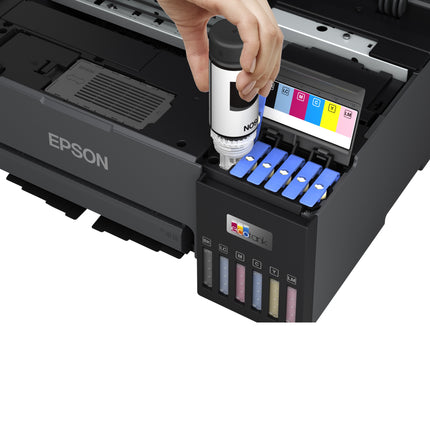Imprimante Photo Epson EcoTank L8050 couleur wifi (C11CK37403) à réservoir rechargeable