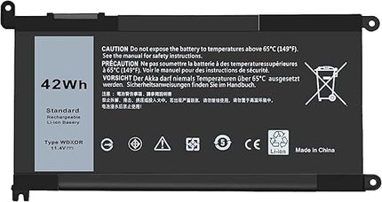 Batterie Dell Latitude 3480 3580 3189 3379 Inspiron 15 5565 5567 5568 5578 5579 7560 7570 7573 7579 7580 7569 Vostro 5468 5568 WDX0R