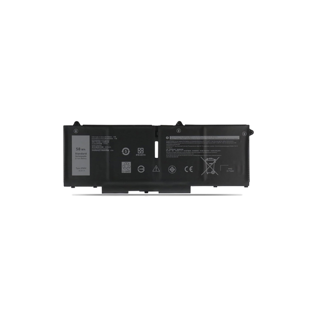 Batterie Dell Latitude 13 5330, Latitude 13 2-in-1 5330, Latitude 13 7330, Latitude 13 2-in-1 7330, Latitude 14 5430, Latitude 14 7430, Latitude 15 5530 (DDR4), Latitude 15 7530, and Dell Precision 15 3570 07KRV